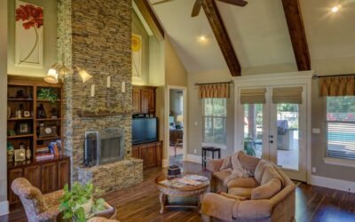 How to Coordinate a Color Palette with Your Stone Fireplace