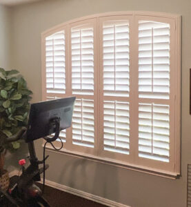 Norman-plantation-shutters-keller Arched window plantation shutters Keller Texas